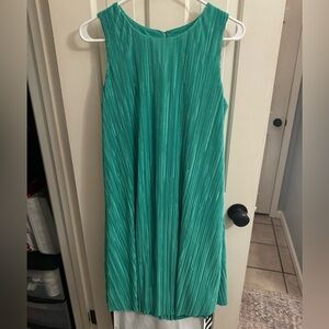 Anne Klein Green Textured Dress